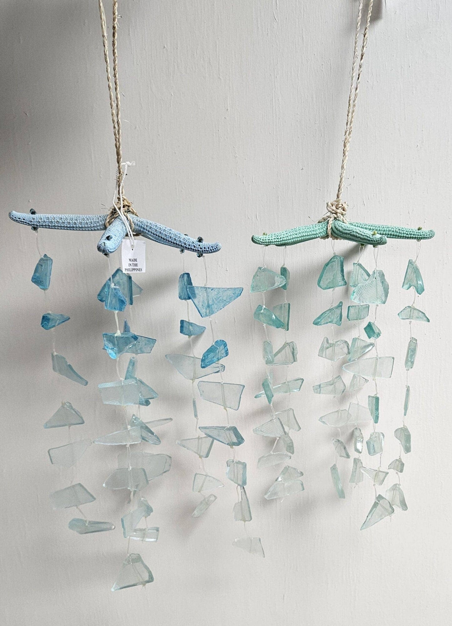 SEAFOAM STAR & SEAGLASS CHIME