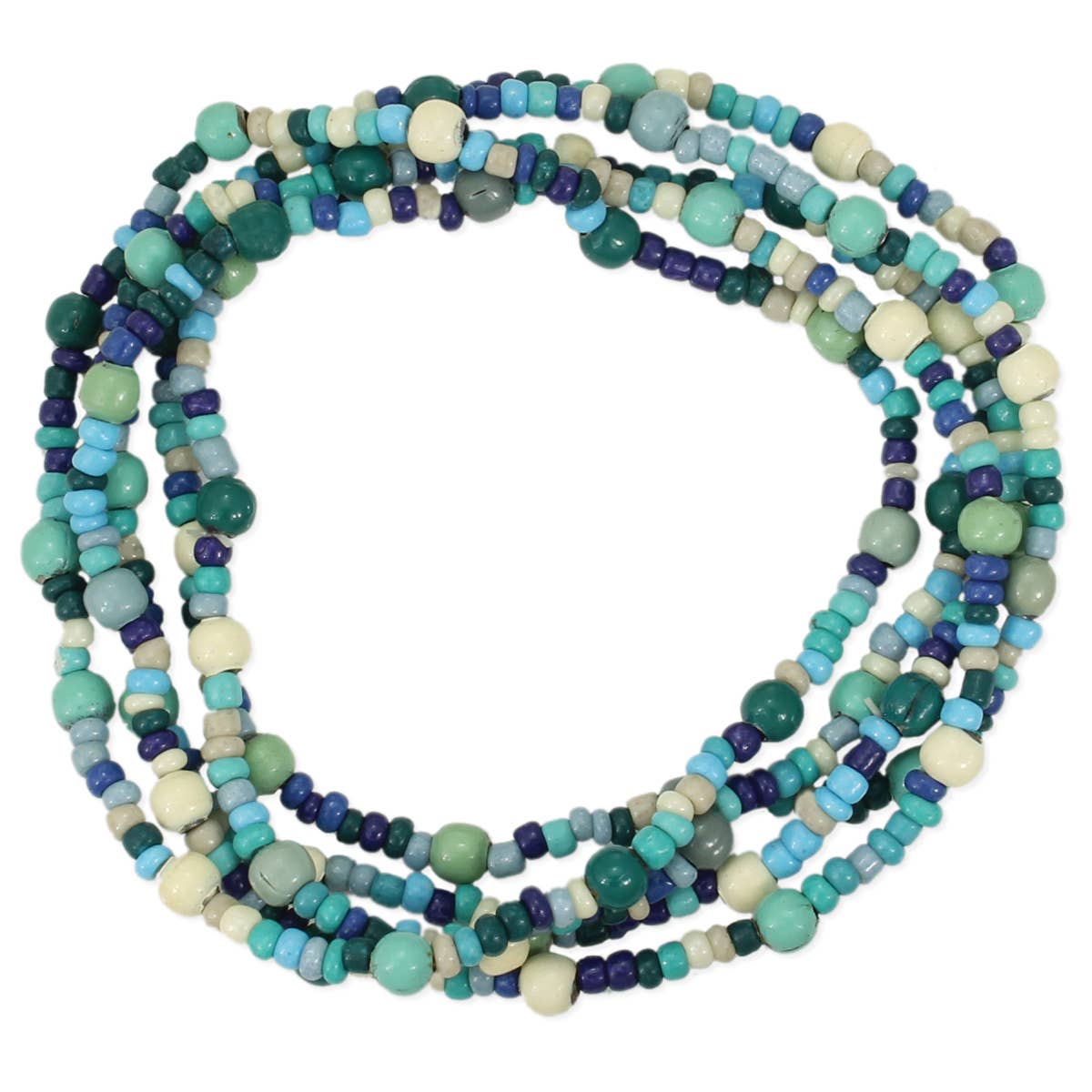 Ocean Blues Stretch Bracelet Set