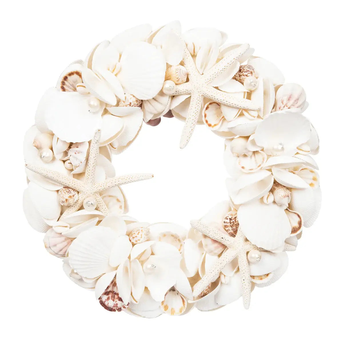 Christmas Shell Coastal Wreath