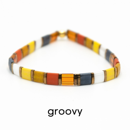 RETRO SUNSET - Tila Bead Bracelets