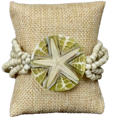 Starfish Necklace - Green