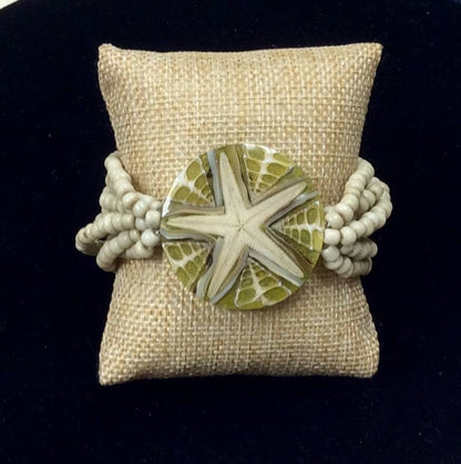 Starfish Necklace - Green