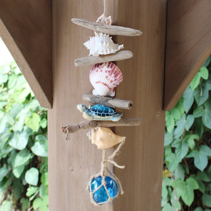 Mini Blue Sea Turtle with 2" Float - Driftwood Garland