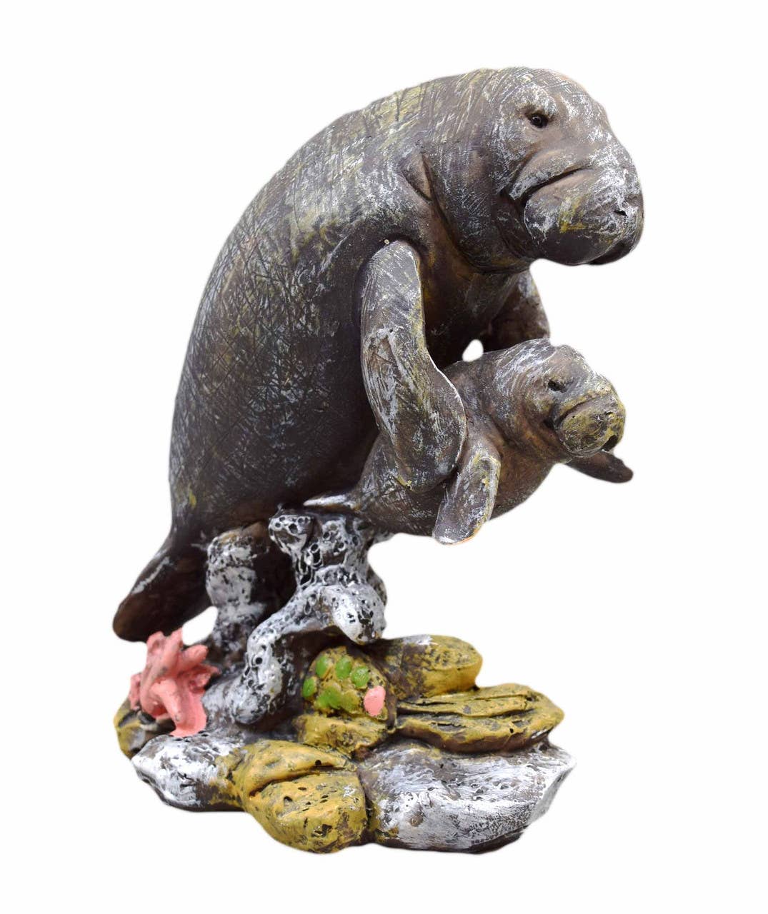 Manatee Mother & Baby 6 1/2"