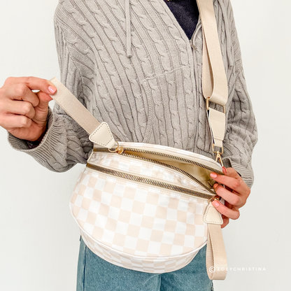 Crossbody Zipper Bag – 7 Colors, Removable Strap, Stylish