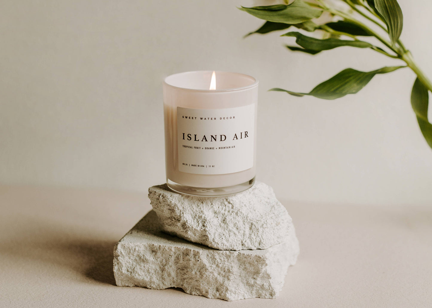 Island Air 11 oz Soy Candle - Home Decor & Gifts