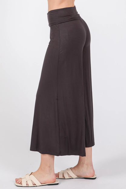 Solid Modal Wide Fit Pants - P70177