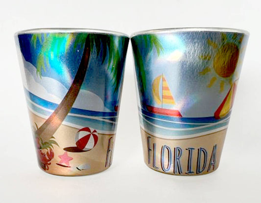Florida Map Shotglass