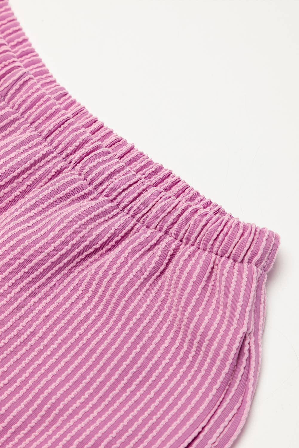 Textured Tee and Shorts Two-piece Set | S-XL