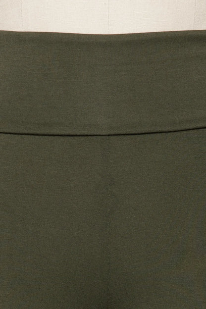 Solid Modal Wide Fit Pants - P70177