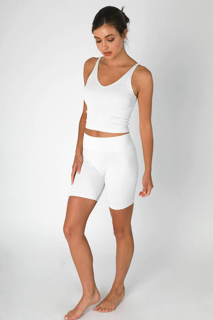 NS8215 - Wide Ribbed Tank Top