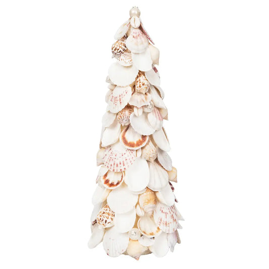 Christmas Tree Shell Coastal Decorative Figurine