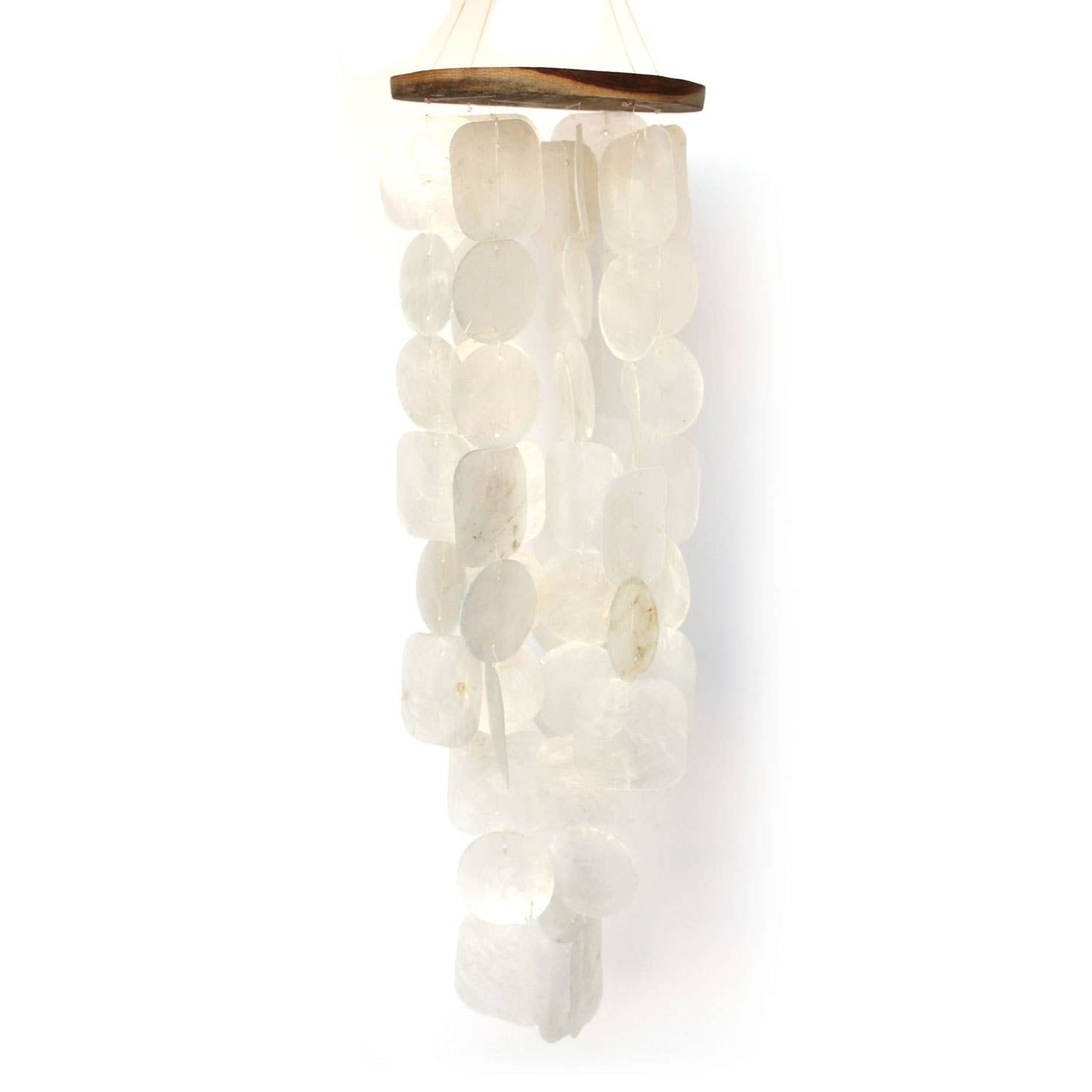 White Capiz Shell Wind Chime