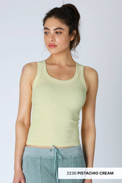 NS8216 - Reversible Ribbed Tank Top