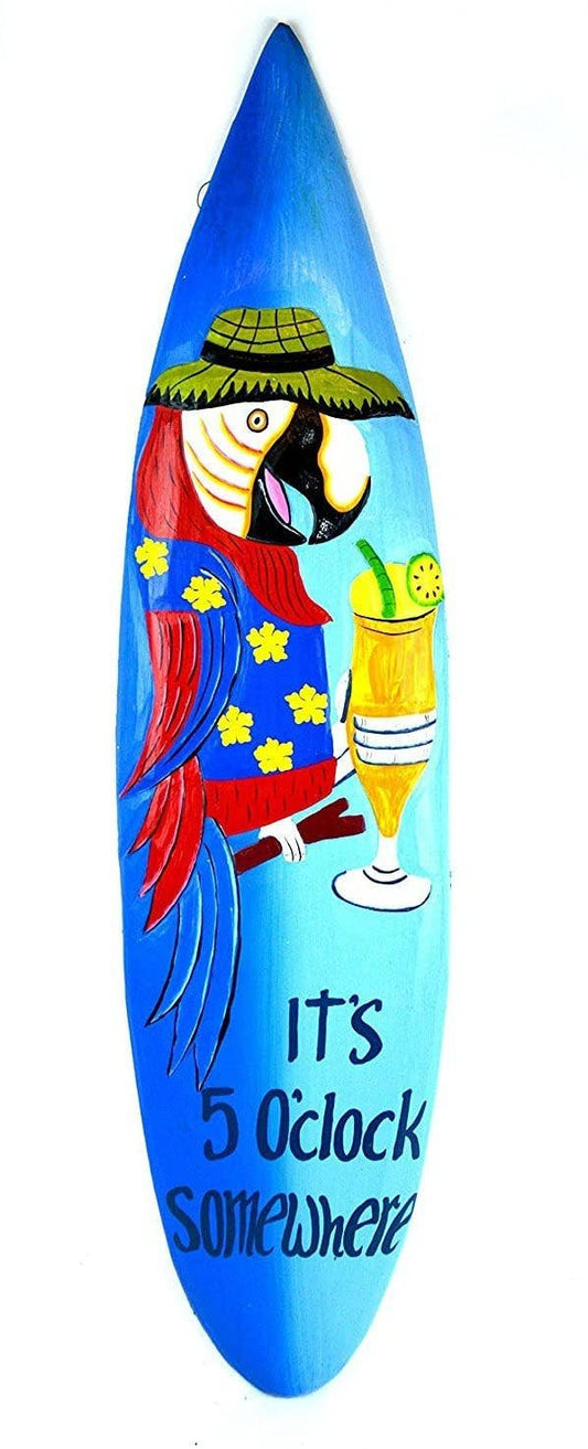 Lg 5 Oclock Surfboard Parrot