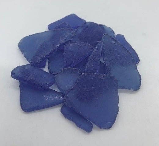 DARK BLUE SEA GLASS
