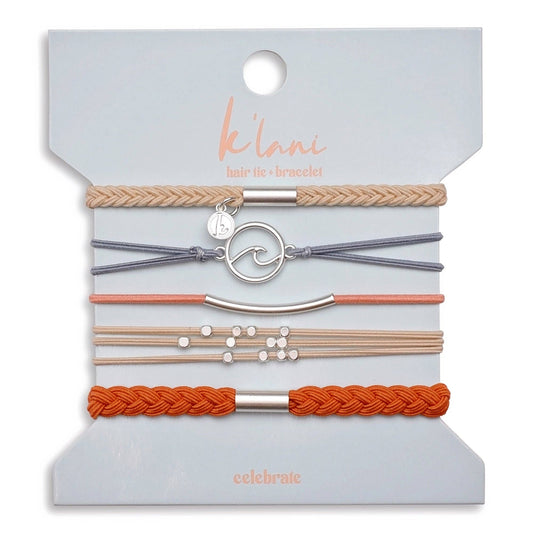 Celebrate Hair Tie Bracelets