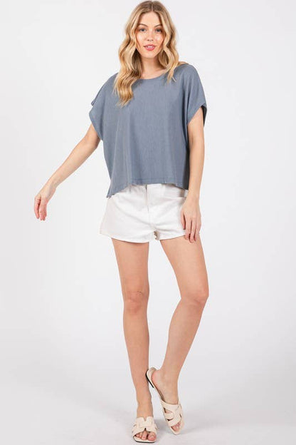 Thermal Oversized Top - T30077C