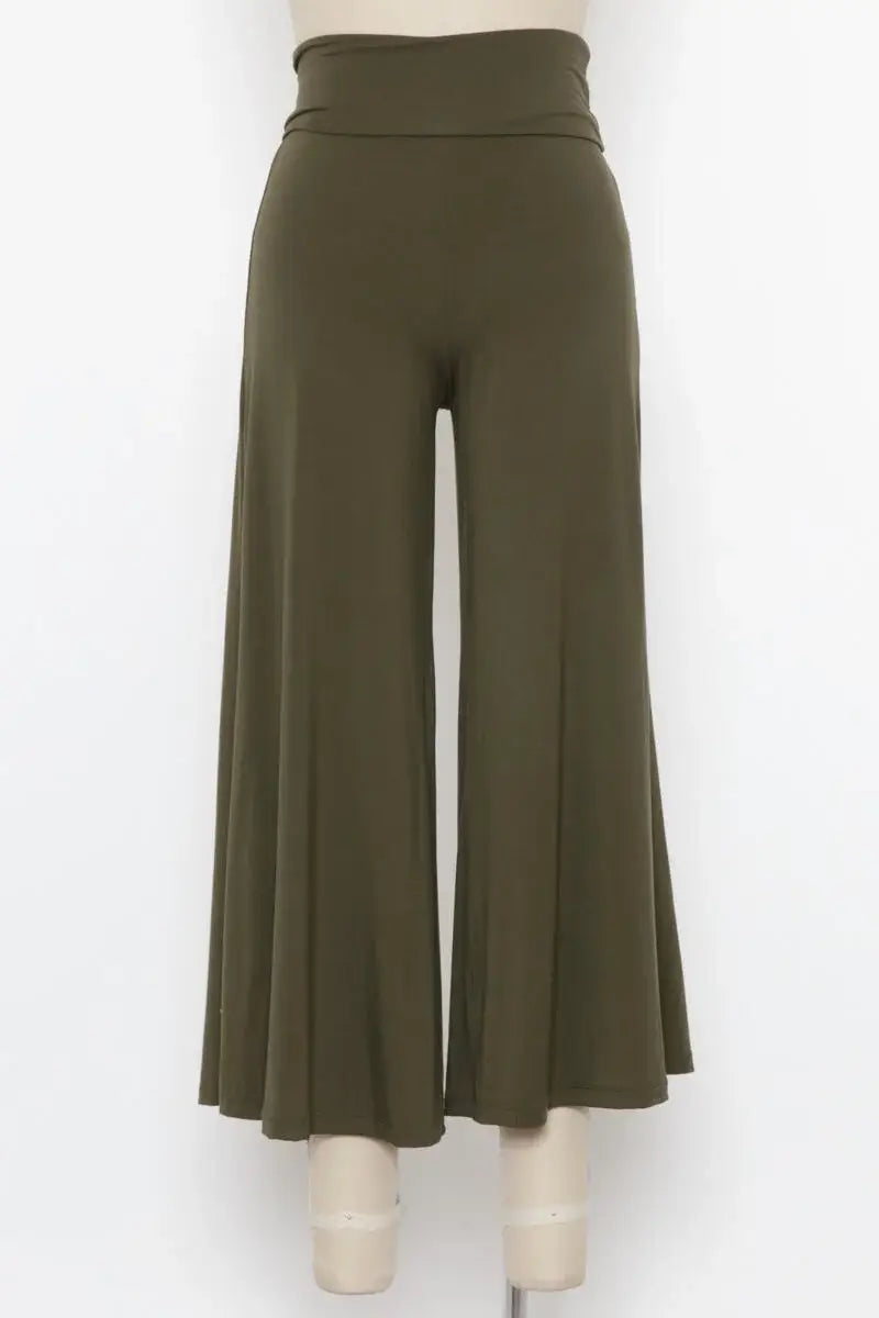 Solid Modal Wide Fit Pants - P70177