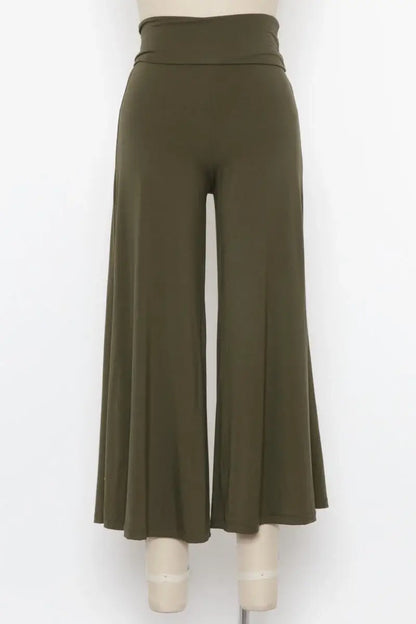 Solid Modal Wide Fit Pants - P70177