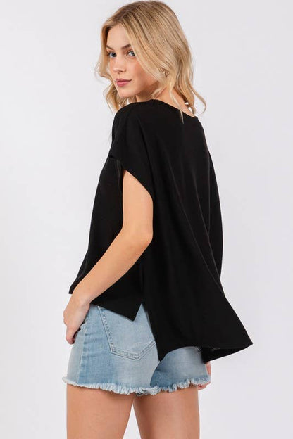 Thermal Oversized Top - T30077C