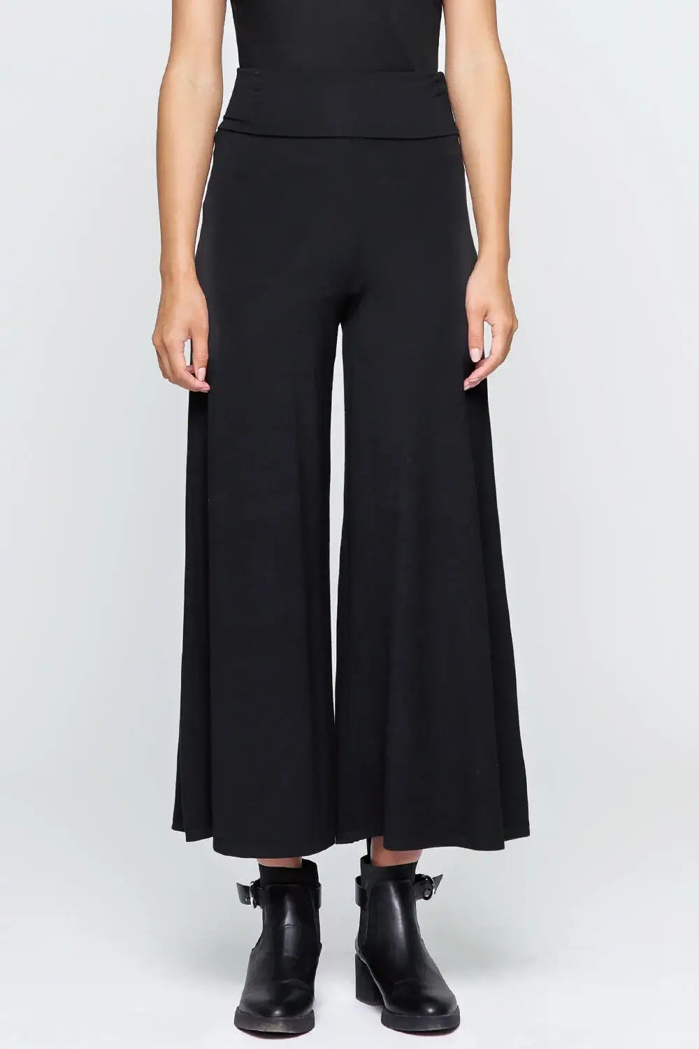 Solid Modal Wide Fit Pants - P70177