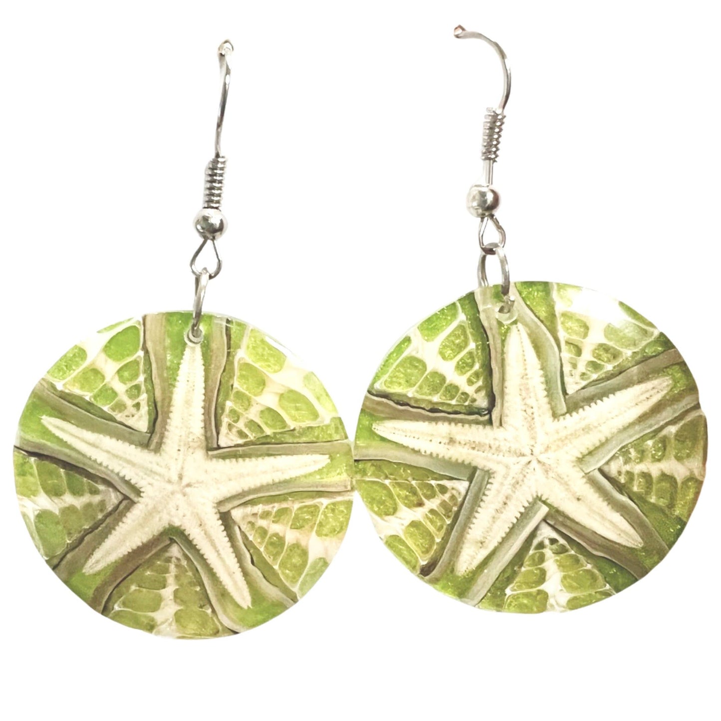 Starfish Necklace - Green