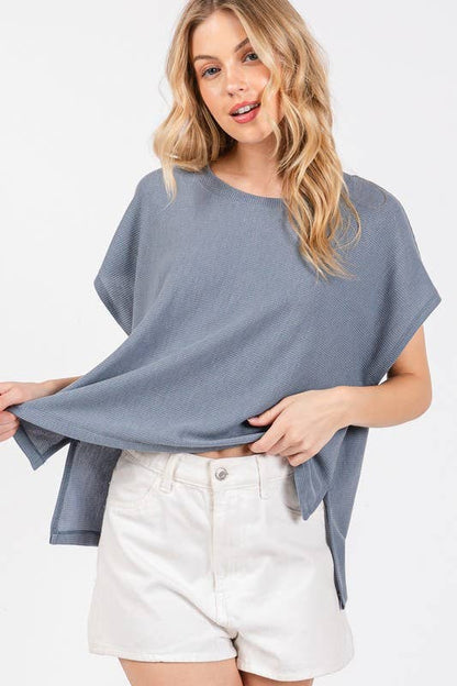 Thermal Oversized Top - T30077C