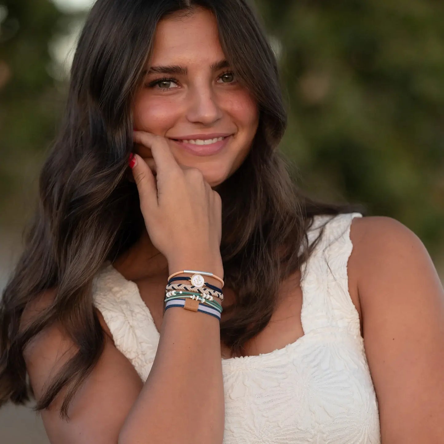 Anchor  Hair Tie Bracelets