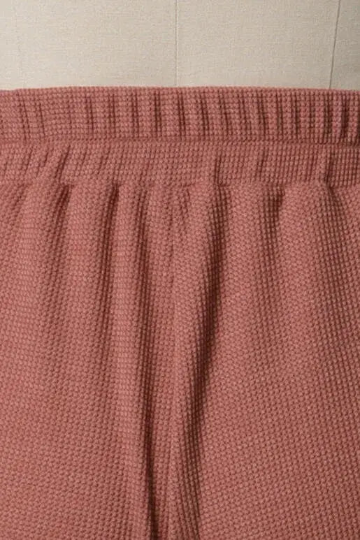Thermal Wide Leg Pants - P70169B