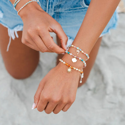 Stay Breezy Florida Charm Bracelet